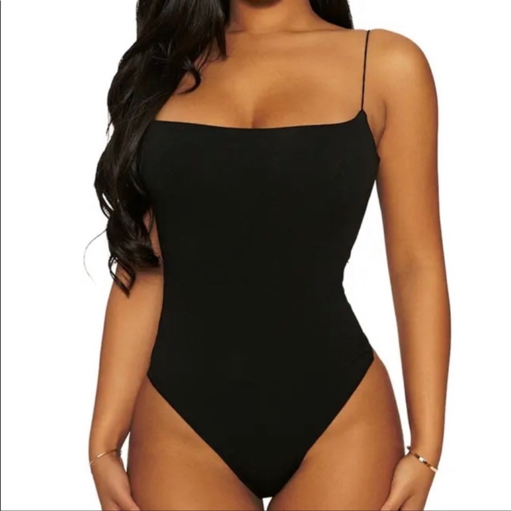 Naked Wardrobe Fine Lines Bodysuit